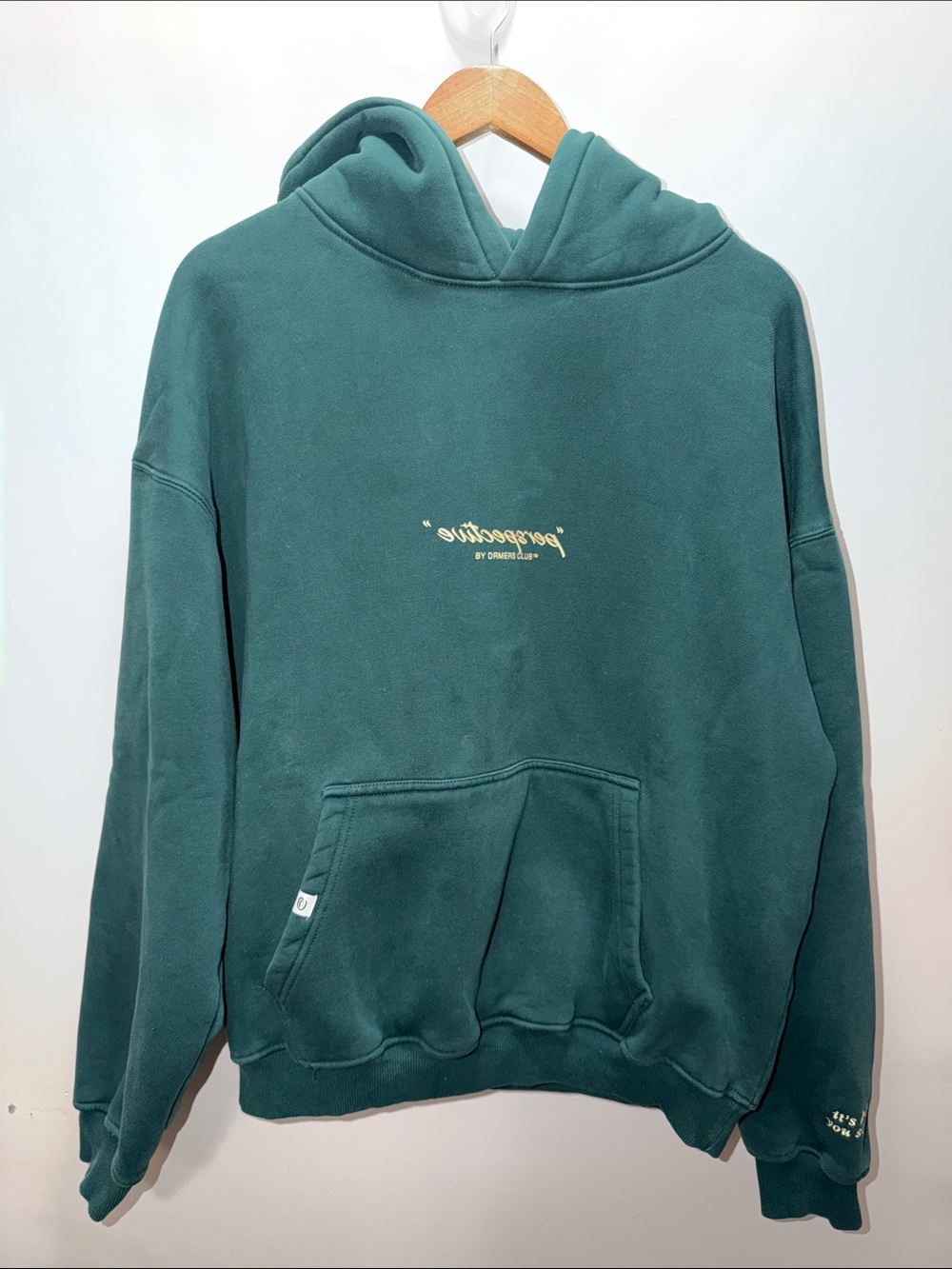DRMERS CLUB Teal Crewneck Hoodie - New Condition SIZE M 27x27